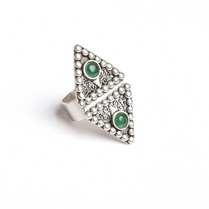 MIRROR FIBULA RING