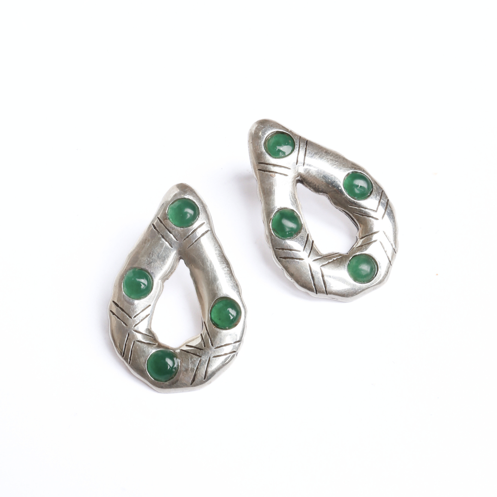 MINT TEARDROPS EARRINGS