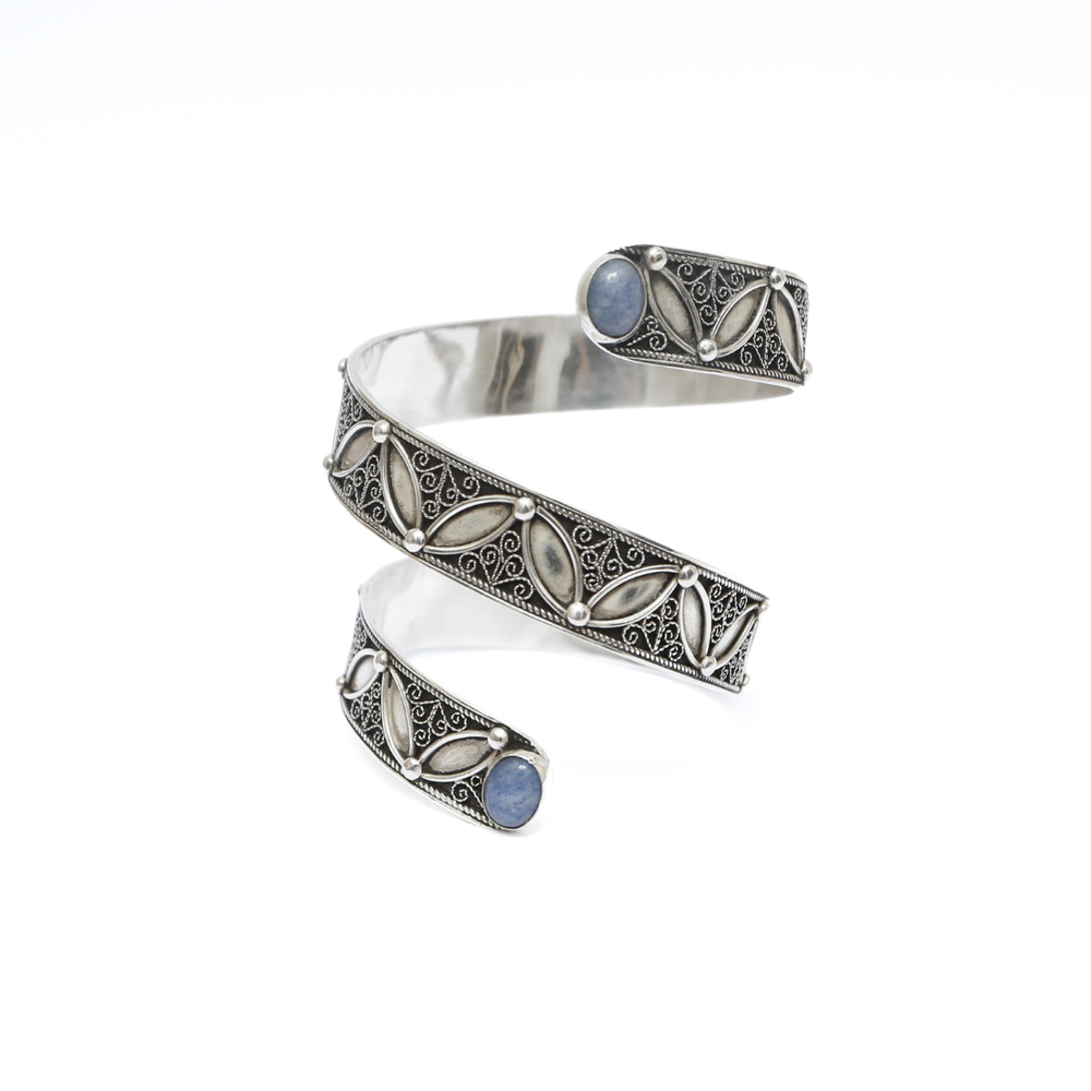 AZUL SNAKE CUFF