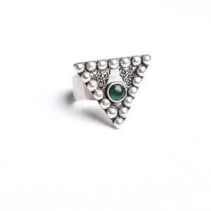 JADE FIBULA RING