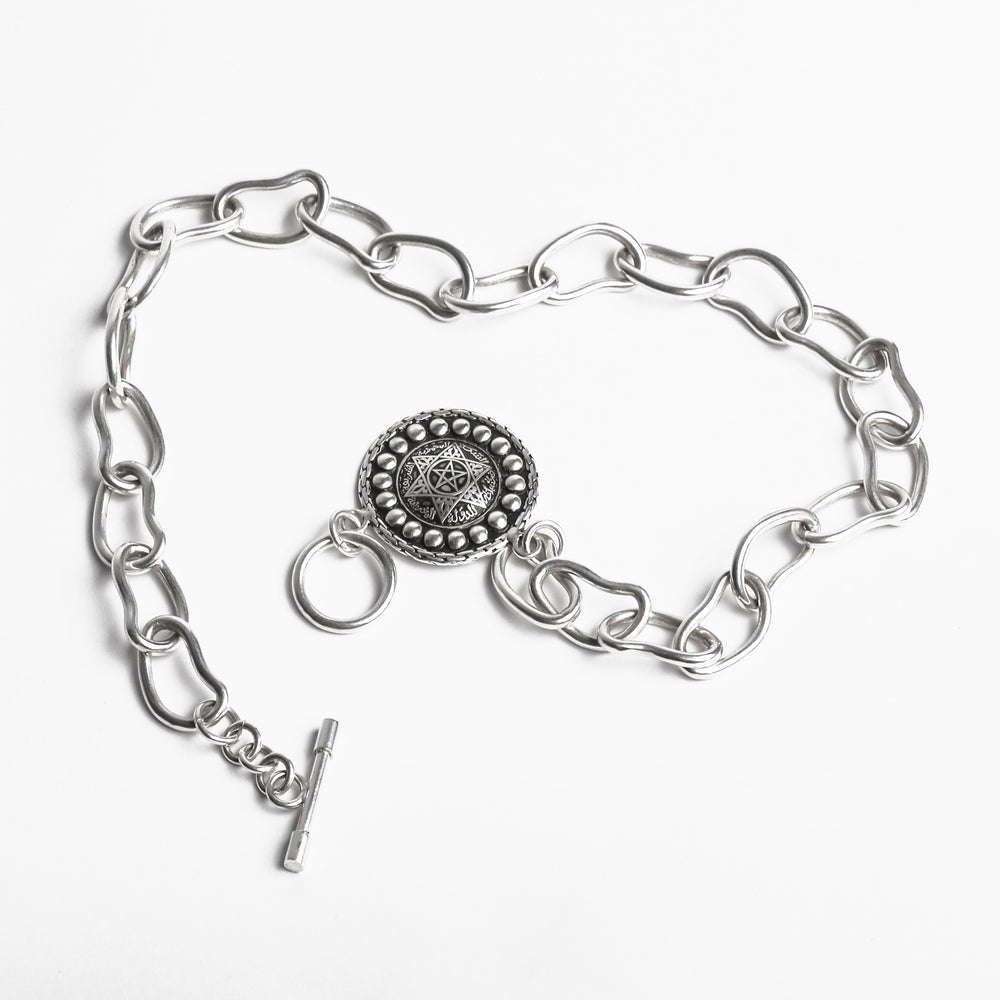 
                
                    Load image into Gallery viewer, XL Coin Chain LIMITED NECKLACE
                
            