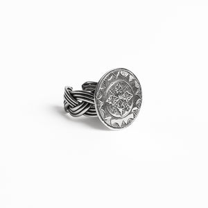 
                
                    Load image into Gallery viewer, Amazigh Rosette RING
                
            